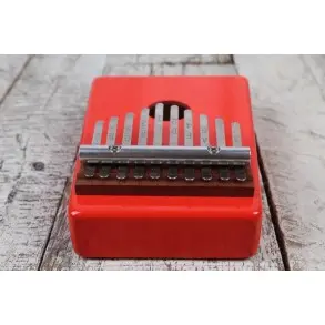 Kalimba De Madera Con 10 Notas Stagg Kalikid10 Colores KALIKID10RD