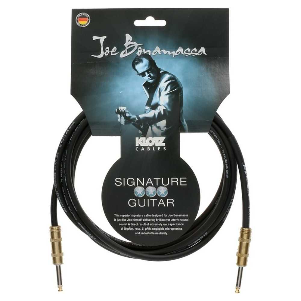 Klotz Jbpp060 - Cable Plug P/instrumento 6 Mts F. Gold