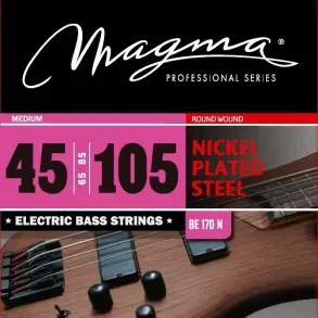 Encordado Bajo 4 Cuerdas T/media Nickel Magma Be170n