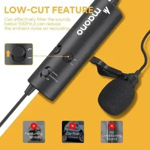 Micrófono Corbatero Para Celular O Camara Maono Au-103