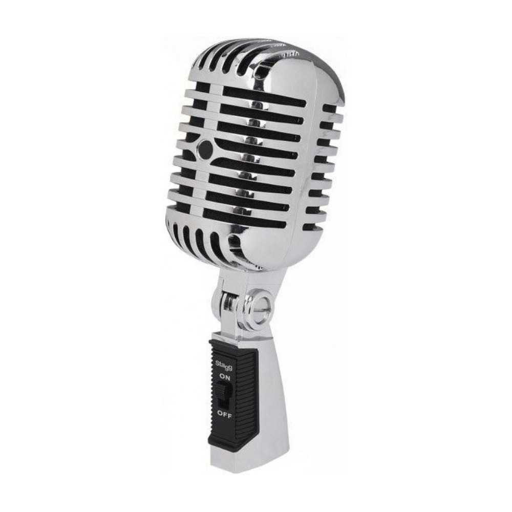 Microfono Stagg Vintage - Dinámico Cardioide Sdmp40cr