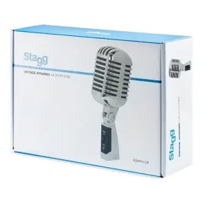 Microfono Stagg Vintage - Dinámico Cardioide Sdmp40cr