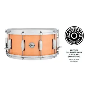 Redoblante Gretsch Full Range Maple 14x6,5 - 10 Torres