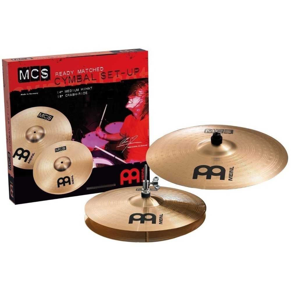 Set De Platillos Meinl Mcs Hh14 - Cr18 - C14 Mcs1418