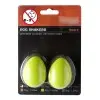 Shakers Stagg Huevos Ritmicos Par Color Verde De 35 Gr