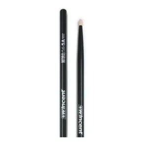 Baqueta Palillo Bateria Wincent Color Negro 5a W-5acb