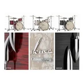 Bateria Sonor Vintage Three 22-13-16 Vt16three22nm Vr