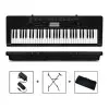 Combo Teclado Casio Ctk3500 + Funda + Soport + Fuente