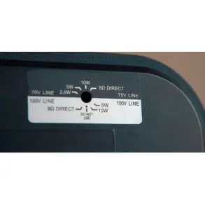 Bafles JBL CSS-1S/T Instalacion Pared 60w / 10W 70-100v 5,25"