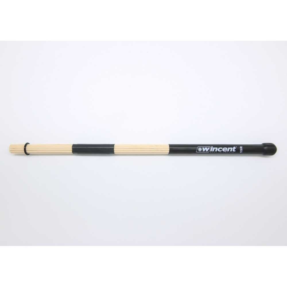 Palillo Rods Bateria Wincent 19 Varillas Bamboo W-19r