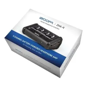 Amplificador De Auriculares Con 4 Salidas Zoom Zha-4