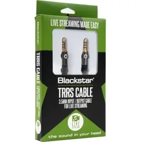 Cable Blackstar Trrs Cable Conector 3.5mm 1.8m Black