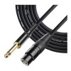 Cable Microfono Canon Plug 10 Metros Csa Mc008bg-10m