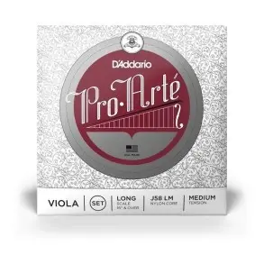 Encordado Daddario J58lm P/viola Long Proarte Medium