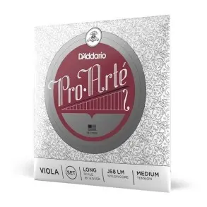 Encordado Daddario J58lm P/viola Long Proarte Medium