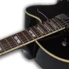335 Leonard Guitarra Electrica Con Caja Tipo Jazz JZ33BK