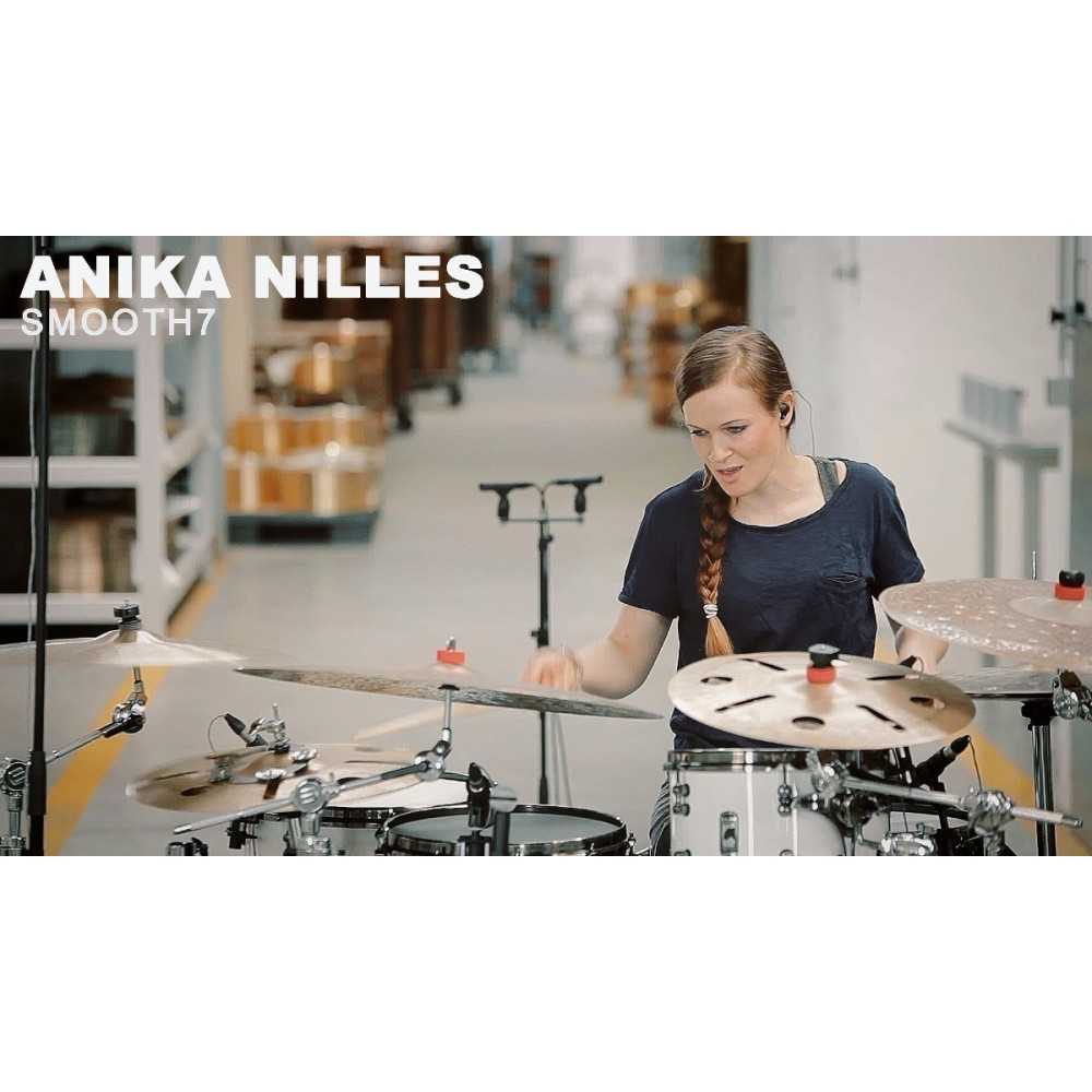 Hi Hat Meinl Signature Anika Nilles + Brazo De Hi Hat con Clamp