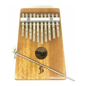 Kalimba 10 Notas Stagg Profesional Caoba Kalipro10ma