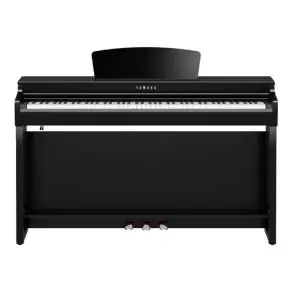 Piano Yamaha Clavinova 88 Teclas Clp-725 Con Mueble Negro
