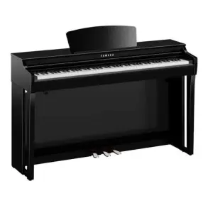 Piano Yamaha Clavinova 88 Teclas Clp-725 Con Mueble Negro