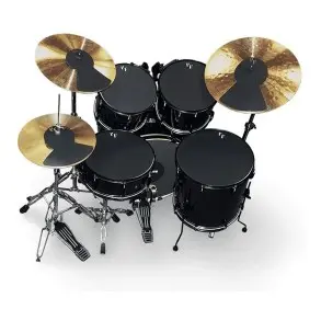 Set Muteador Vic Firth Para Bateria Mutepp7