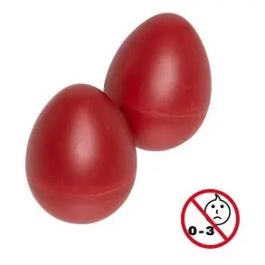 Shakers Stagg Huevos Rítmicos Par Rojo 25 Gr Seg-2rd