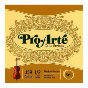 Encordado De Cello Proarte Daddario J591-2m Set 1/2