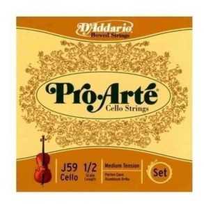 Encordado De Cello Proarte Daddario J591-2m Set 1/2
