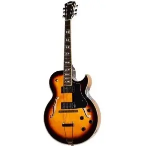 Guitarra Electrica Leonard 335 De Caja Tipo Jazz Jz32sb