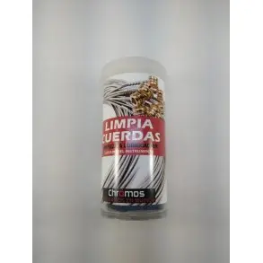 Limpia Cuerdas De Guitarra Y Bajo Chromos Con Paños