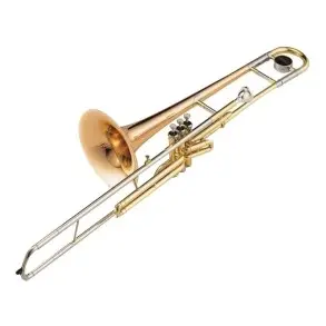 Trombon Knight A Piston Tenor Bb Laquedao + Estuche