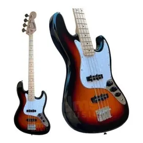 Bajo Eléctrico Leonard Jazz Bass 4 Cuerdas Sunburst