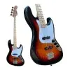 Bajo Eléctrico Leonard Jazz Bass 4 Cuerdas Sunburst