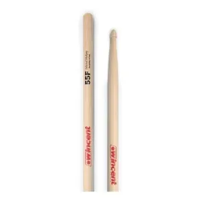 Baqueta Palillo Wincent 55f American Hickory W-55f