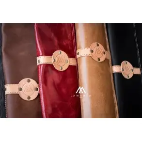 Lamanta Funda Porta Palillos De Cuero Little Stick PPLTS/MCH