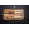 Lamanta Funda Porta Palillos De Cuero Little Stick PPLTS/MCH