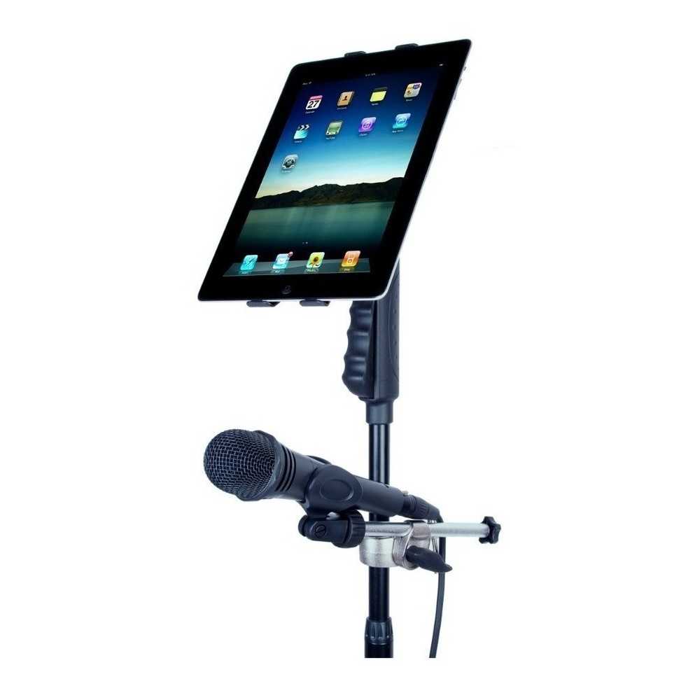 Soporte De Tablet O iPad Para Pie De Micrófono Csa