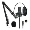 Micrófono Condenser USB + Brazo Mesa Maono Pm320 Kit Radio