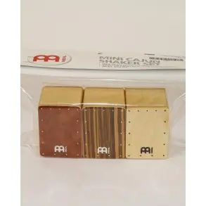 Shakers Meinl Sh50set Set De 3 Mini Cajon Peruano
