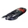 Cable mini plug stereo a canon de 3 metros Stagg