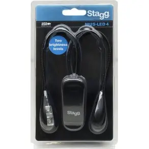 Luz Led Para Atril Stagg Musled4 2x2 Usb