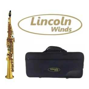Saxo Soprano Lincoln Winds Jyss1101 + Estuche