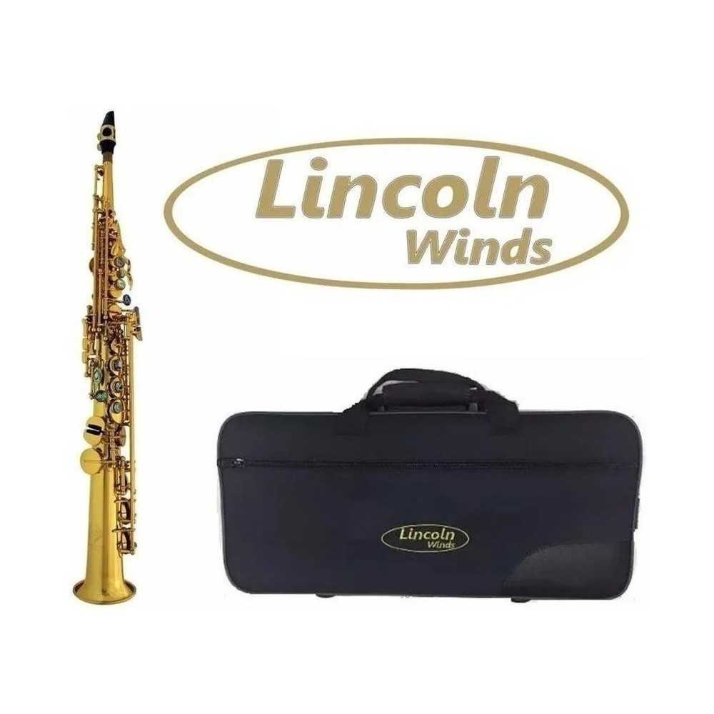 Saxo Soprano Lincoln Winds Jyss1101 + Estuche