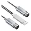 Cable Midi Usb Premium De 2 Metros Csa
