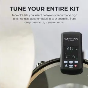 Afinador Digital De Bateria Tune Bot Studio