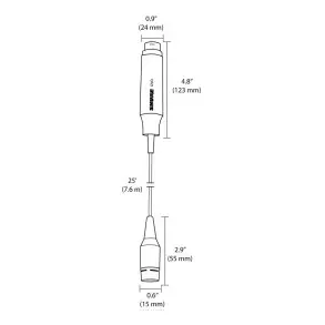 Shure Micrófono De Coro Para Colgar CVO-W/C