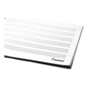Cuaderno Pentagramado Lonard De 32 Hojas