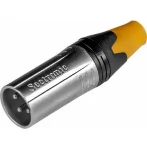 Ficha Seetronic Sc3mxx-w Conector XLR Macho IP65
