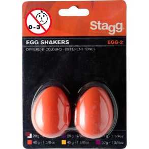 Huevos Ritmicos Stagg color naranja Egg-2or