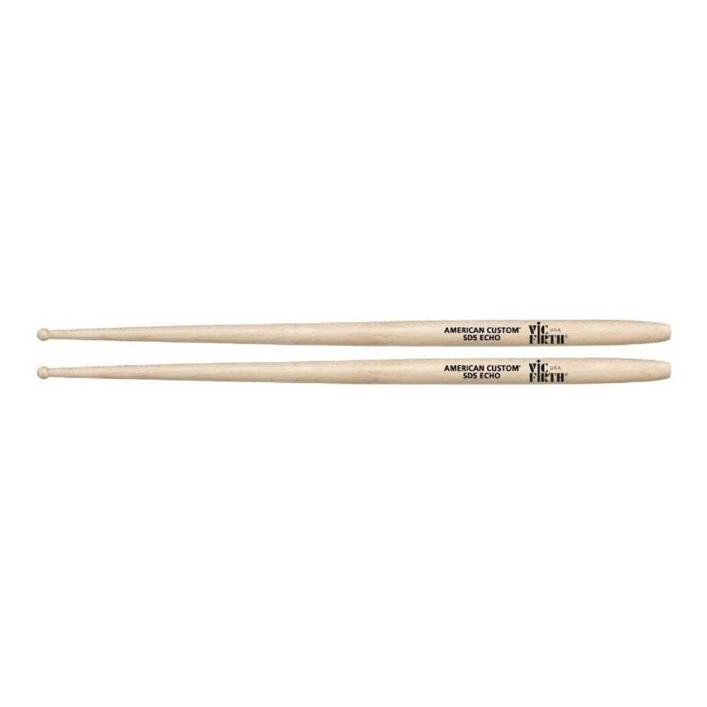 Palillos de bateria Vic Firth American Custom SD5 Echo Natural